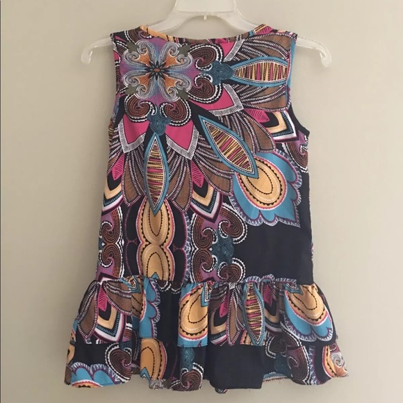 Pony Tails Women Sleeveless Blouse Size Medium - Picture 4 of 5